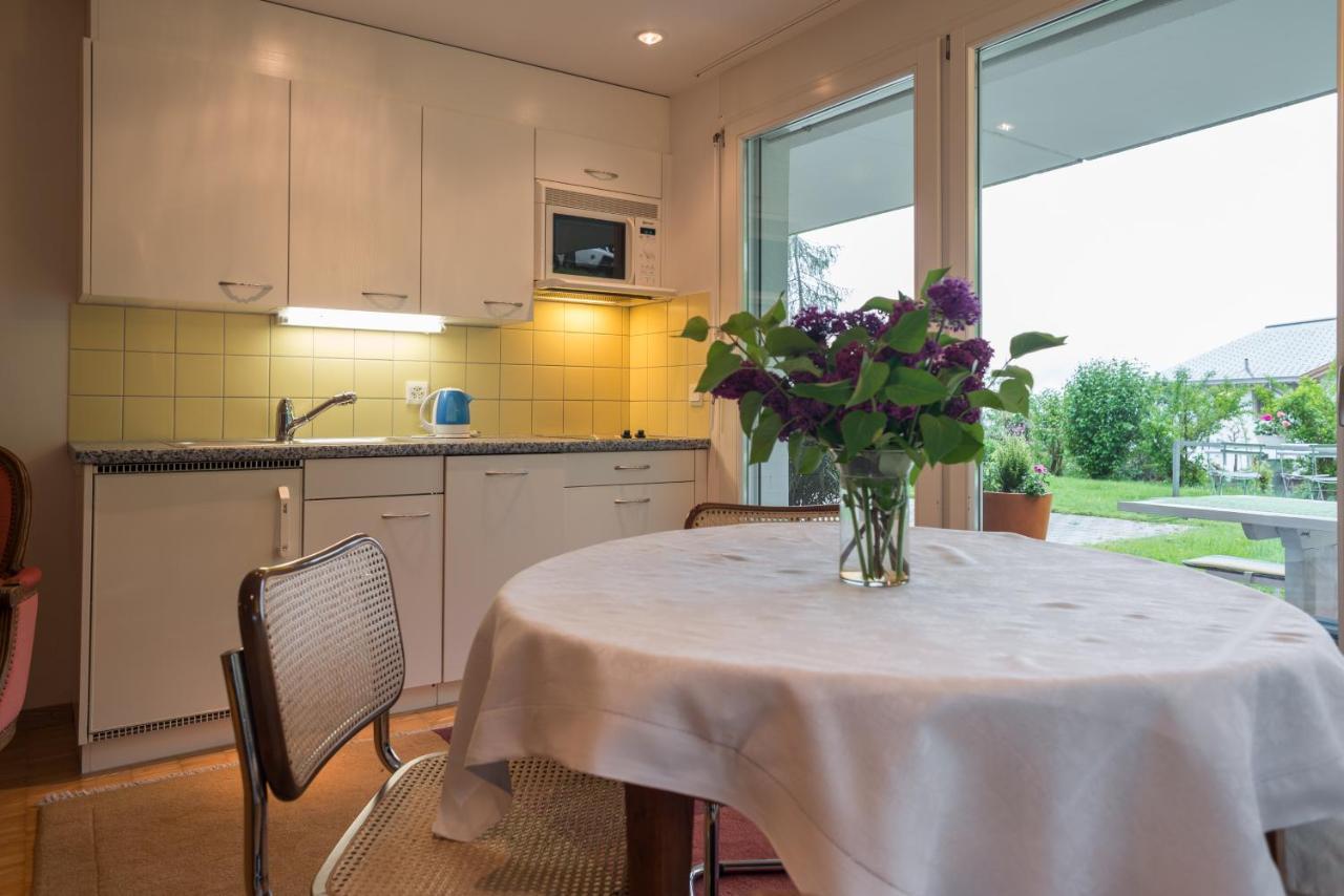 Grava - Ferienwohnung für max. 2 Personen Laax Exterior foto