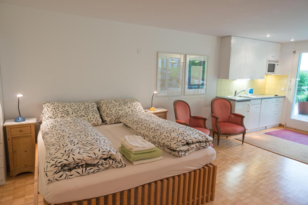 Grava - Ferienwohnung für max. 2 Personen Laax Exterior foto